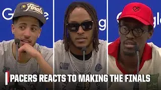 The Indiana Pacers react to reaching the 2025 NBA Finals | NBA on ESPN