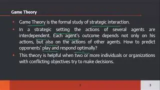 Operation Research 4:Game Theory