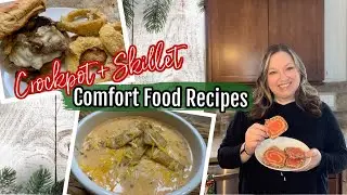 EASY WEEKNIGHT MEALS - CROCKPOT AND SKILLET, plus festive pinwheel sugar cookies!
