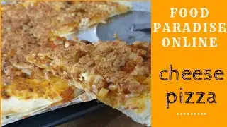 Homemade pizza recipe in tamil and English|cheese pizza recipe|food paradise online #cheese #pizza