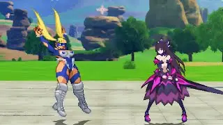 R. Mika VS Black Princess Tohka - Mugen Fight (ムゲン・エピック・ファイト・バトル)
