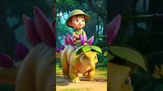 Kids Playing with Dinosaurs 🦕Dinosaur Fun Time 🦖 | Dino Park Adventure Video | Dinosaurs and Kids