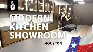 Modern Kitchen Showroom in Houston | Baczewski Luxury & High-End Cabinetry.