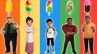 KELUARGA UPIN IPIN MENCARI KELUARGA ADIT SOPO JARWO | TEBAK GAMBAR ADIT SOPO JARWO