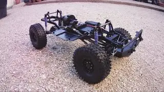 WOW!! $160 RC Rock Crawler - AUSTAR 313mm Wheelbase Chassis Frame +Tyres & Motor - RC ESCAPES