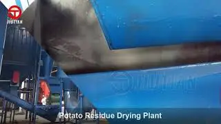 Yunnan Potato Residue Drying Production Line