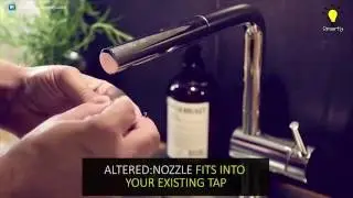 Only use what you need. Same tap. 98% less water
