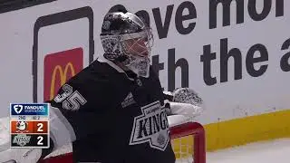 Ducks & Kings scrum involving Darcy Kuemper, Ducks @ Kings - 16th Jan 2026