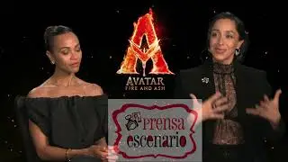 ZOE SALDANA  - OONA CHAPLIN - ENTREVISTA - AVATAR - FUEGO Y CENIZAS