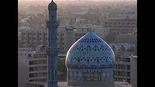 Baghdad street view at spring 2000