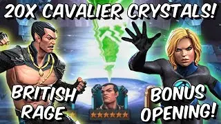 20x 6 Star Namor Cavalier Featured Crystal Opening British Rage Round - Marvel Contest of Champions