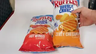 Ruffles Double Crunch Zesty Cheddar & Hot Wings Flavored Review