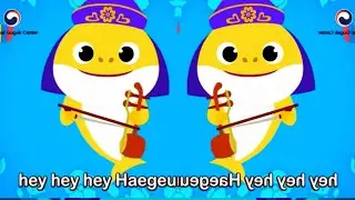 Baby Shark Tries Haegeum 🎶🦈 | Music Parody with Effects