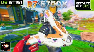 Apex Legends Season 25 | R7 5700X + RTX 3070 8GB ( Low Settings 1080P )