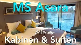 MS Asara - Kabinen & Suiten (Flussschiff)