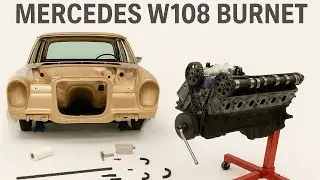 Mercedes W108 Burnet &ndash; składamy rozrząd V8!