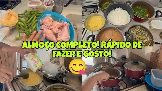 ALMO&Ccedil;O COMPLETO TUDO FRESQUINHO!! COMIDA CASEIRA DA RO&Ccedil;A 😋 #viral / cantinho da Malu 