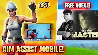 AIM ASSIST MOBILE &Eacute; OP?! NICKS SAIU DA C9, MASTER & FAAH EST&Atilde;O FREE AGENTS, A PARTIDA MAIS TROLL