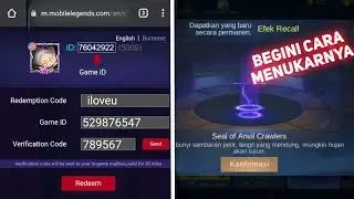 CARA MENUKARKAN KODE REDEEM MOBILE LEGENDS TERBARU 2021 - MTL Channel