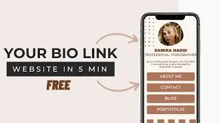 How to Create a Bio Link Website with Canva