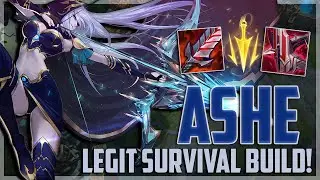 (ADC Ashe Main) Pre-Season 11 Legit Ashe Survival Build!