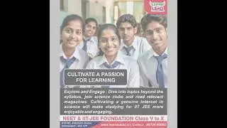 Foundation Course | NEET & IIT JEE | Class V to X | Build a strong base in Math & Science #neet #jee