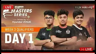 BGMI LAN EVENT | WEEK 3 QUALIFIRES | LIVE FROM LOCO