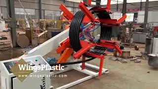 HDPE 20-63mm Water Pipe Extrusion Process Test Extrusion Machine Production Line