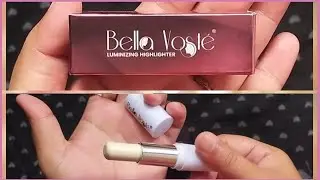 Bella voste Luminizing Highlighter / honest review stick highlighter #bellavoste #highlighter
