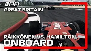 R&auml;ikk&ouml;nen vs. Hamilton Onboard Crash | 2008 British Grand Prix | Project Apex