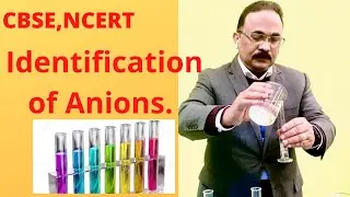 How to identify negative ion. By Basil Chesney.Chemistry made easy