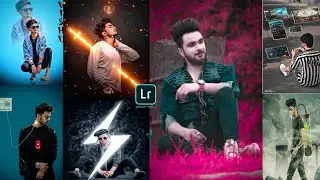 Lightroom moody pink tone photo editing tutorial | lightroom background colour change preset🔥