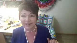 Поздравляю с новым 2026годом/Демонстрирую своё платье,которое успела дошить.Жду вас в новом году.