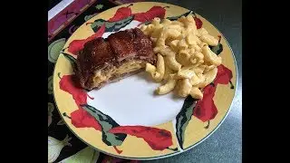 Traeger Bacon Wrapped, Mac N Cheese Stuffed Fatty