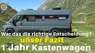 1 Jahr Kastenwagen &ndash; Hobby Prestige Van First Edition 🚐Wie zufrieden sind wir wirklich?