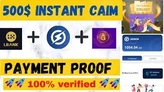free 200$  offer per account , lbank loot |500$ airdrops | legion network and gari shiftal loot | 🤑