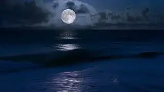 Deep Sleep Ambient Music & Ocean Waves I 8 hours 🌙