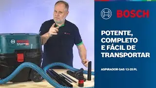 Potente, completo e fácil de transportar! – Aspirador GAS 12-25 PL