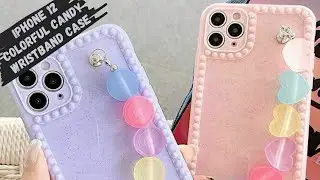 Colorful Candy Wristband Case for iPhone 12 11 Pro XS Max 8 Plus