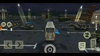 Indian Army bus parking simulator/android game play