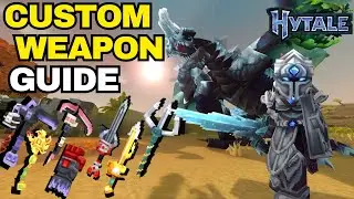 How to ADD Custom Weapon into Hytale - Mod Guide