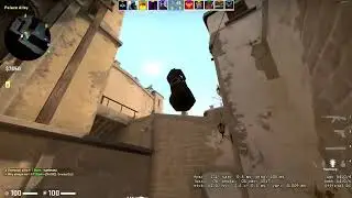 Entry Frag Flash #csgo #mirage #gaming #gameplay