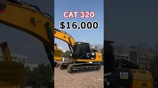 CAT 320 Used ExcavatorLow hours & Mint conditionGrab it fast! Global shipping #CAT320 #UsedExcavator