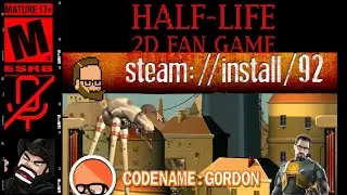 CODENAME: GORDON - Half Life 2D Fan Game (2004) by Nuclearvision - Full Play (NO Commentary)