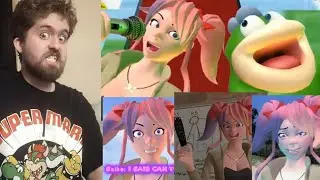 SMG4: Doki Doki Mario Club Reaction Rewatch! 