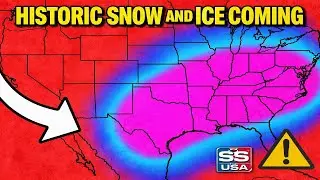 ⚠️CATASTROPHIC Winter Storm To SHUT DOWN the South ⚠️ Historic Snow & Ice Incoming⚠️