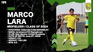 Marco Lara 2024 Soccer Highlights
