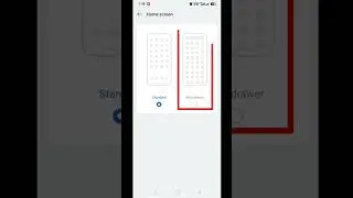 Home screen with app drawer settings oppo a78 5g #shorts #tricks