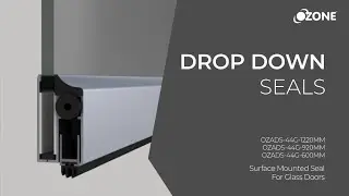Ozone | Surface Mounted Drop Down Seal For Glass Doors