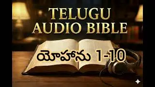 Gospel of John 1-10(1)  యోహాను సువార్త 1–10 | Telugu Audio Bible | 